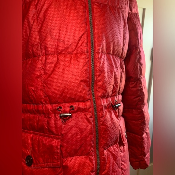 Vintage Eddie Bauer Red Goose down Coat size large - Picture 2 of 12
